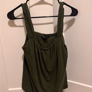 Banana Republic Dark Green Camisole Top